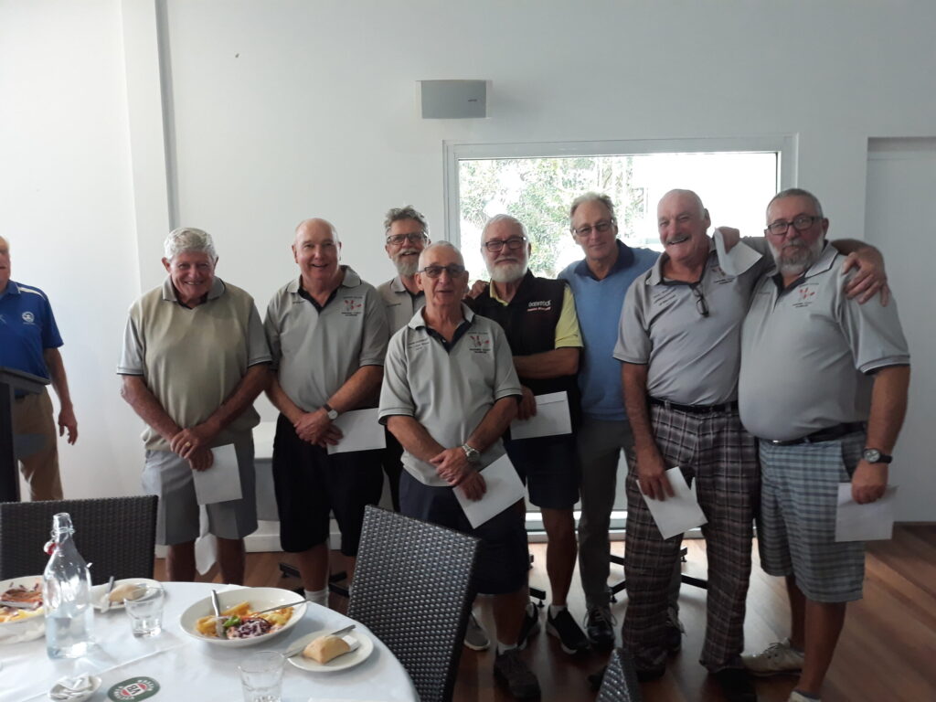 Nambour Vets District Champions - Nambour Golf Club
