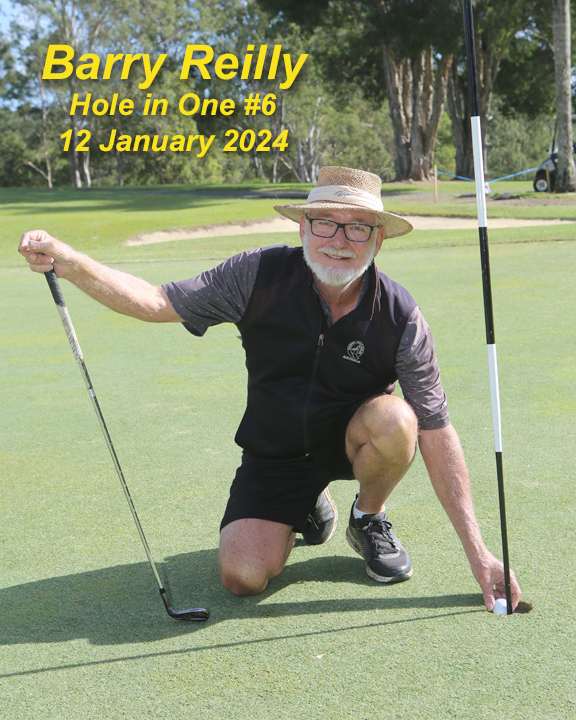 Hole in ones for Barry & Bruce - Nambour Golf Club