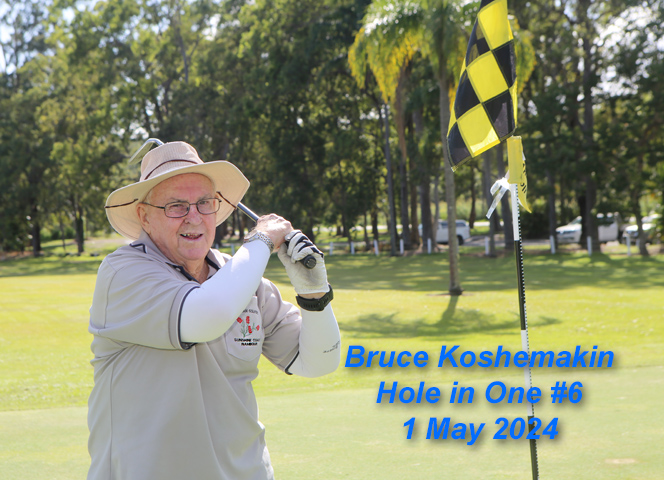 Hole in ones for Barry & Bruce - Nambour Golf Club